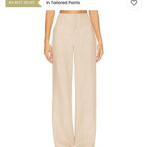 Faithfull the Brand Beige Isotta Pants